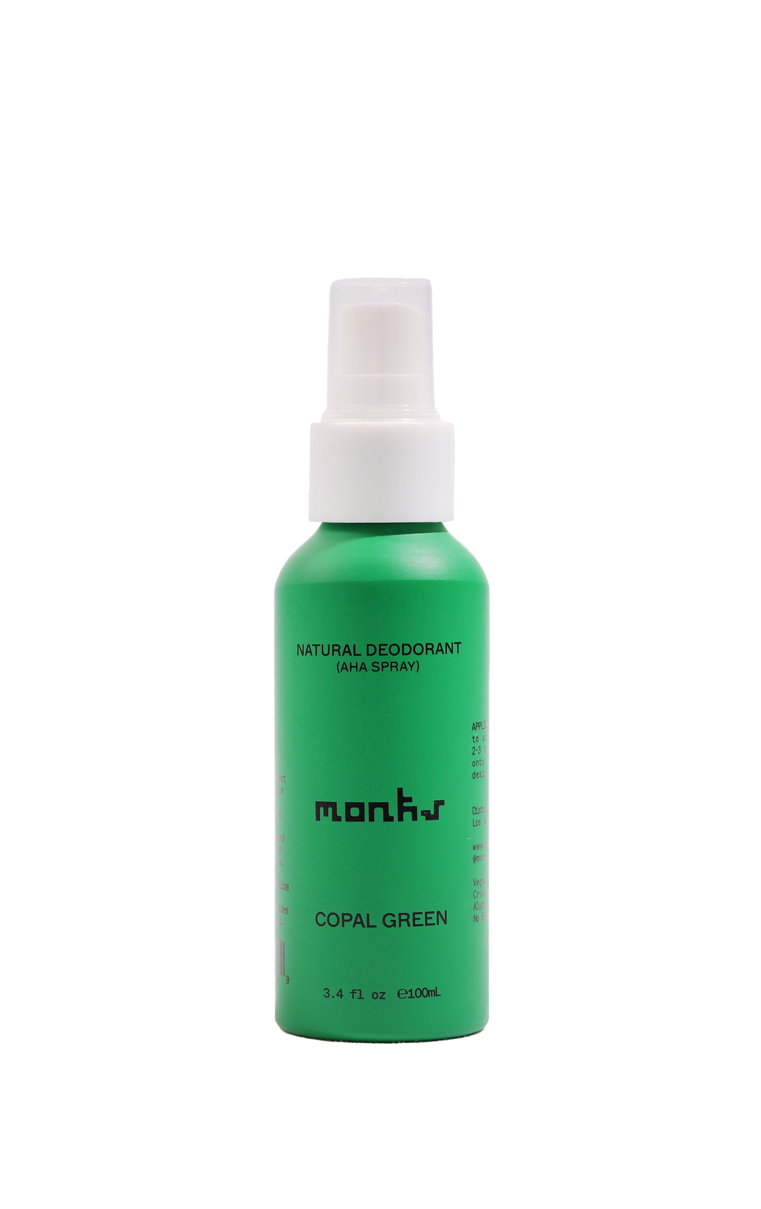 Monks - Copal Green (Natural Deodorant Spray) - 3.4 fl oz