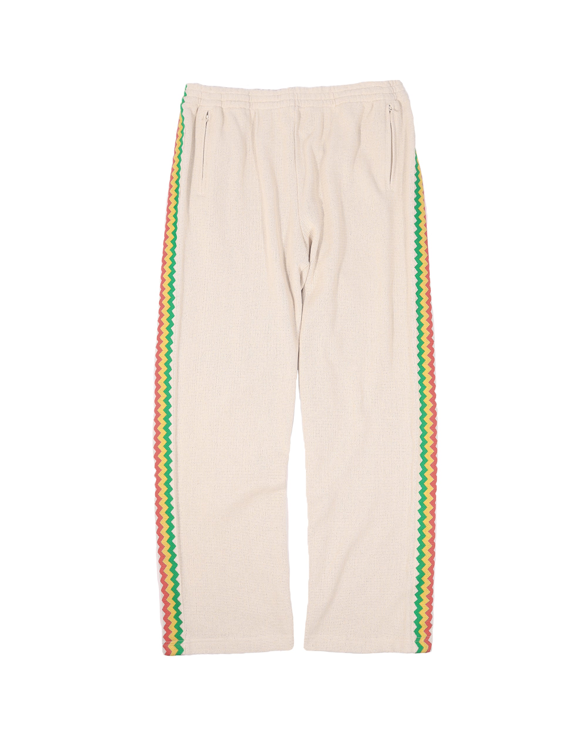 Mister Green™ Crochet Track Pants: Cotton Crochet Knit with Mister Green™ Crochet Track Pants: Cotton Crochet Knit with