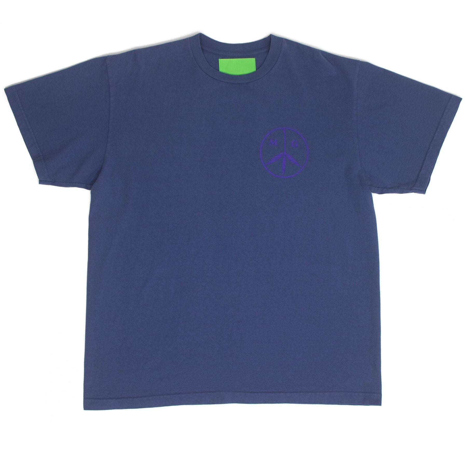 Aquarian Airlines Tee - Warm Blue-Mister Green-Mister Green