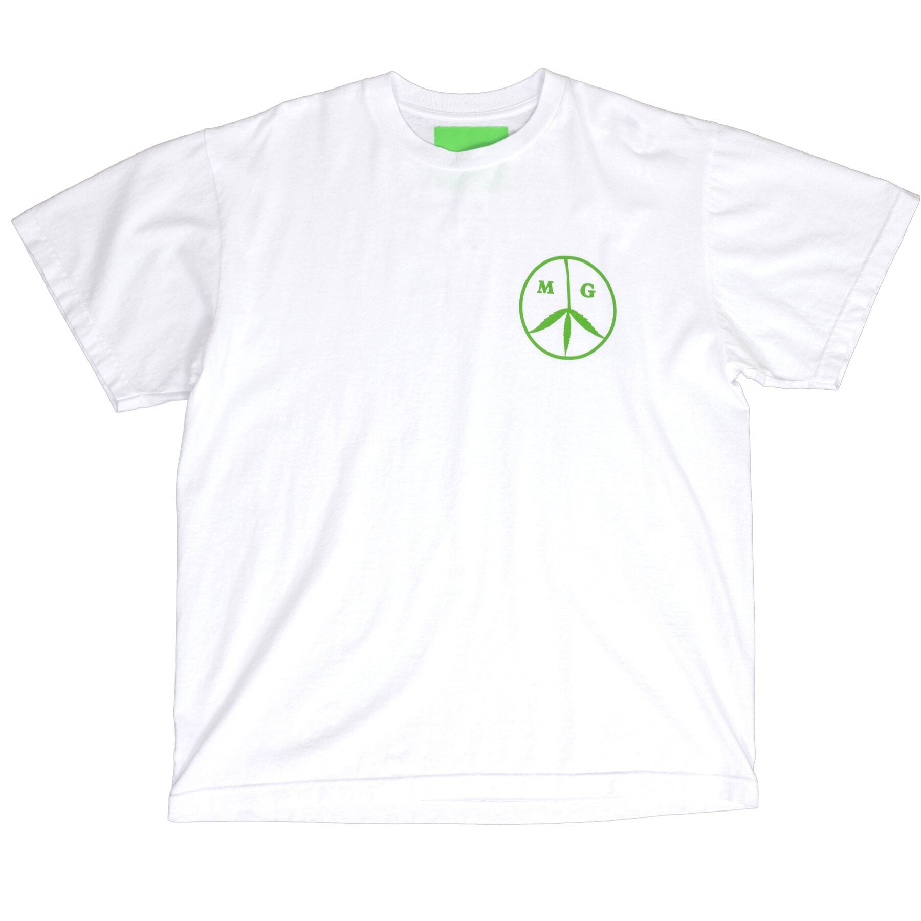 Aquarian Airlines Tee - White-Mister Green-Mister Green