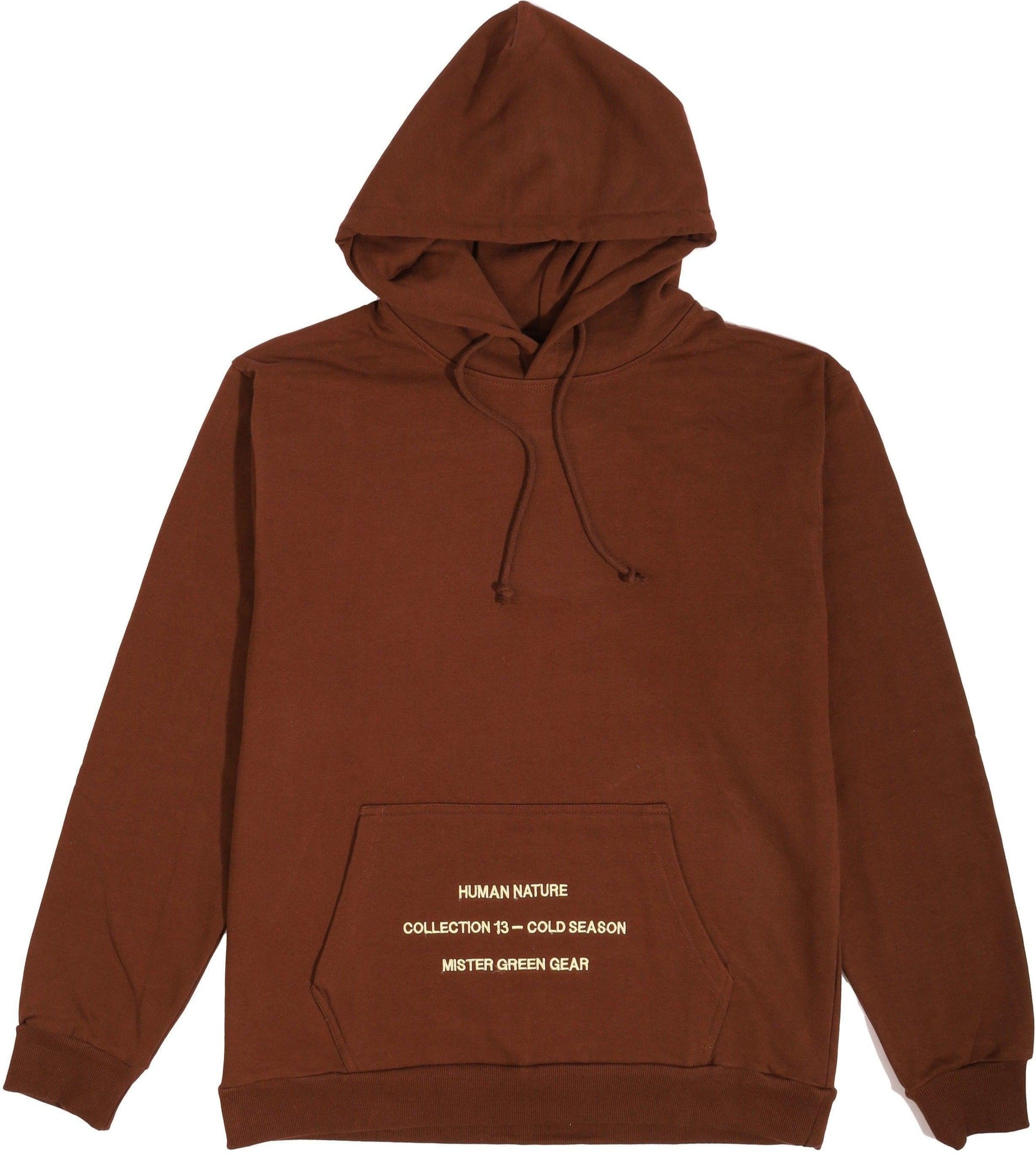 Collection Hoodie - Brown-Mister Green-Mister Green