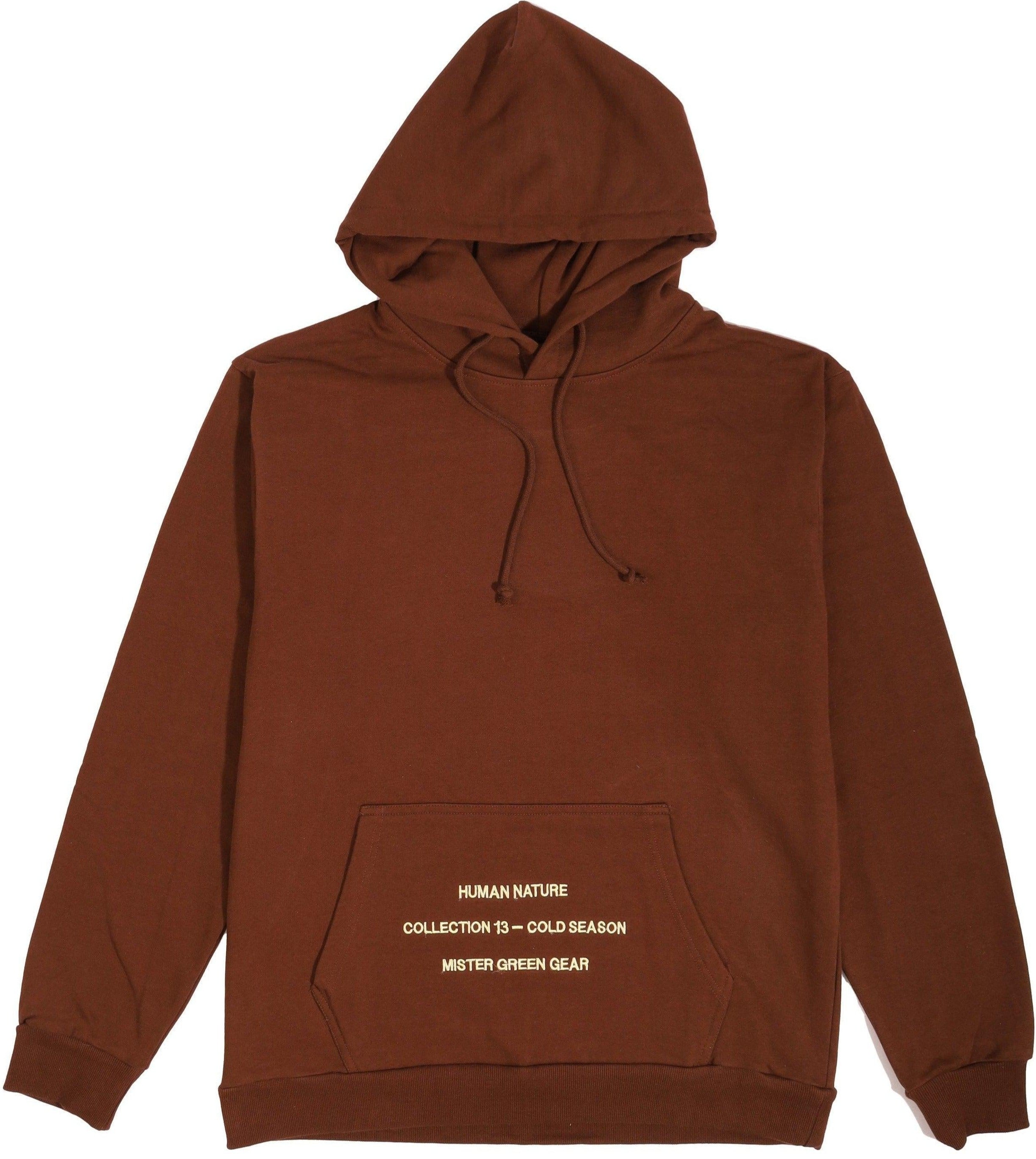 Mister Green Collection Hoodie: Heavyweight 14oz Cotton with Screen-Printed Graphics L