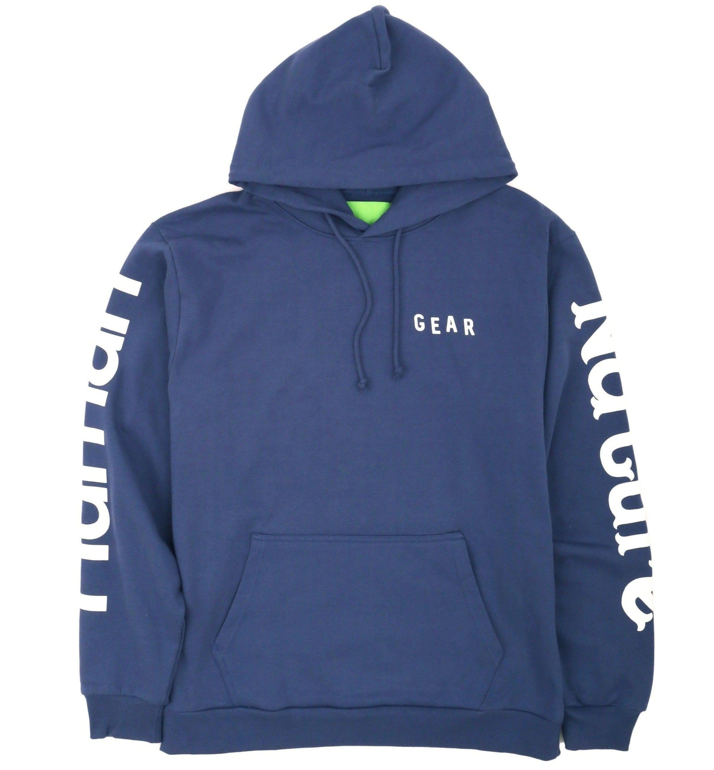 Human Nature Hoodie - Washed Navy-Mister Green-Mister Green