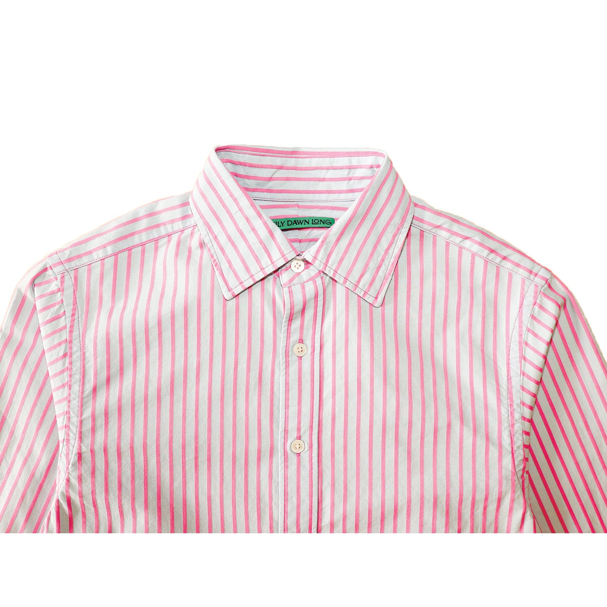 Jeff's Shirt - Pink and Blue Stripe