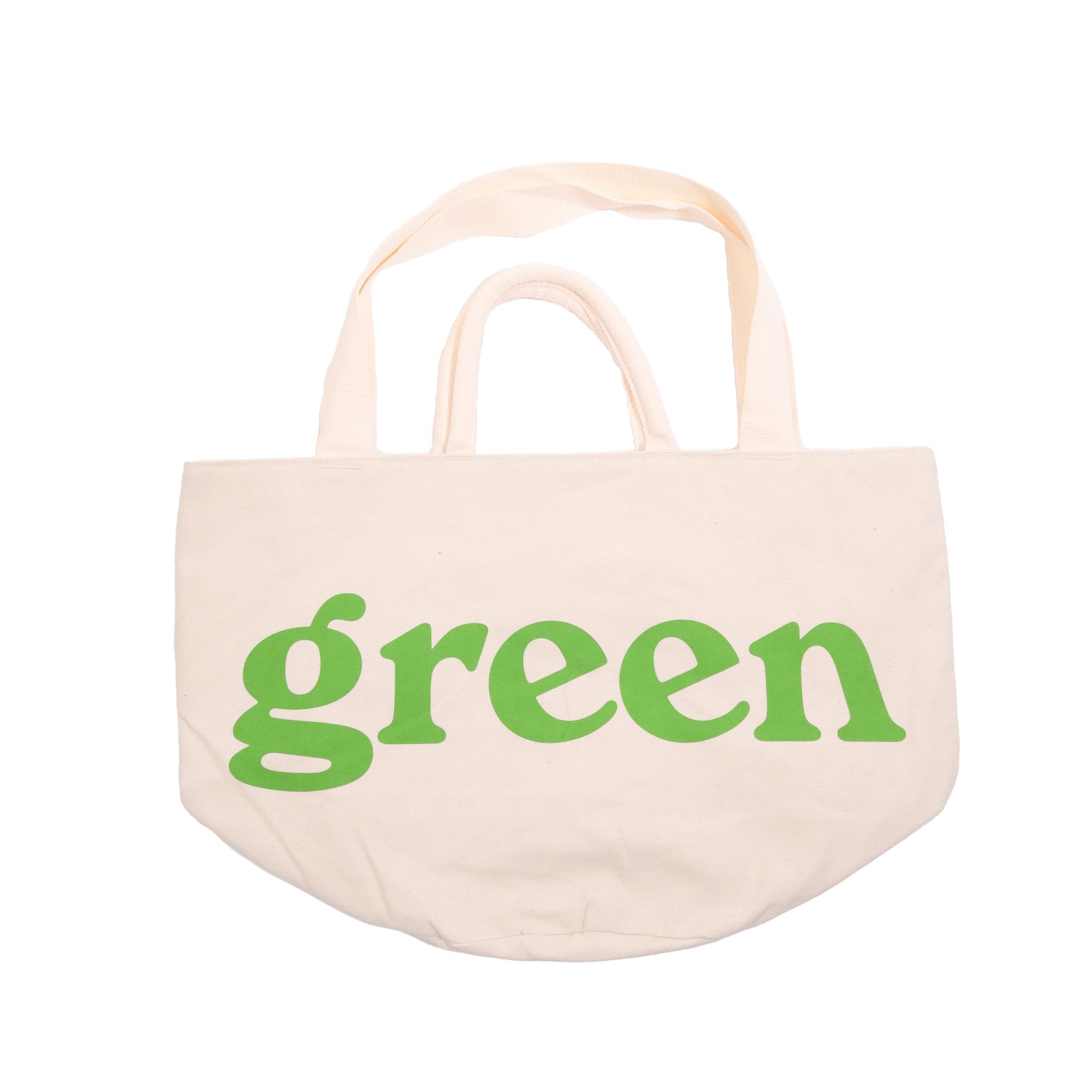 Medium Round Tote / Grow Bag - Natural-Mister Green-Mister Green
