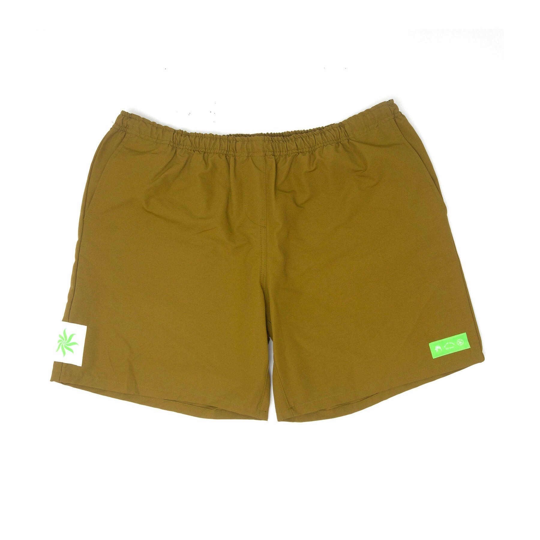 Mister Green Land Shorts - Olive Yellow-Mister Green-Mister Green