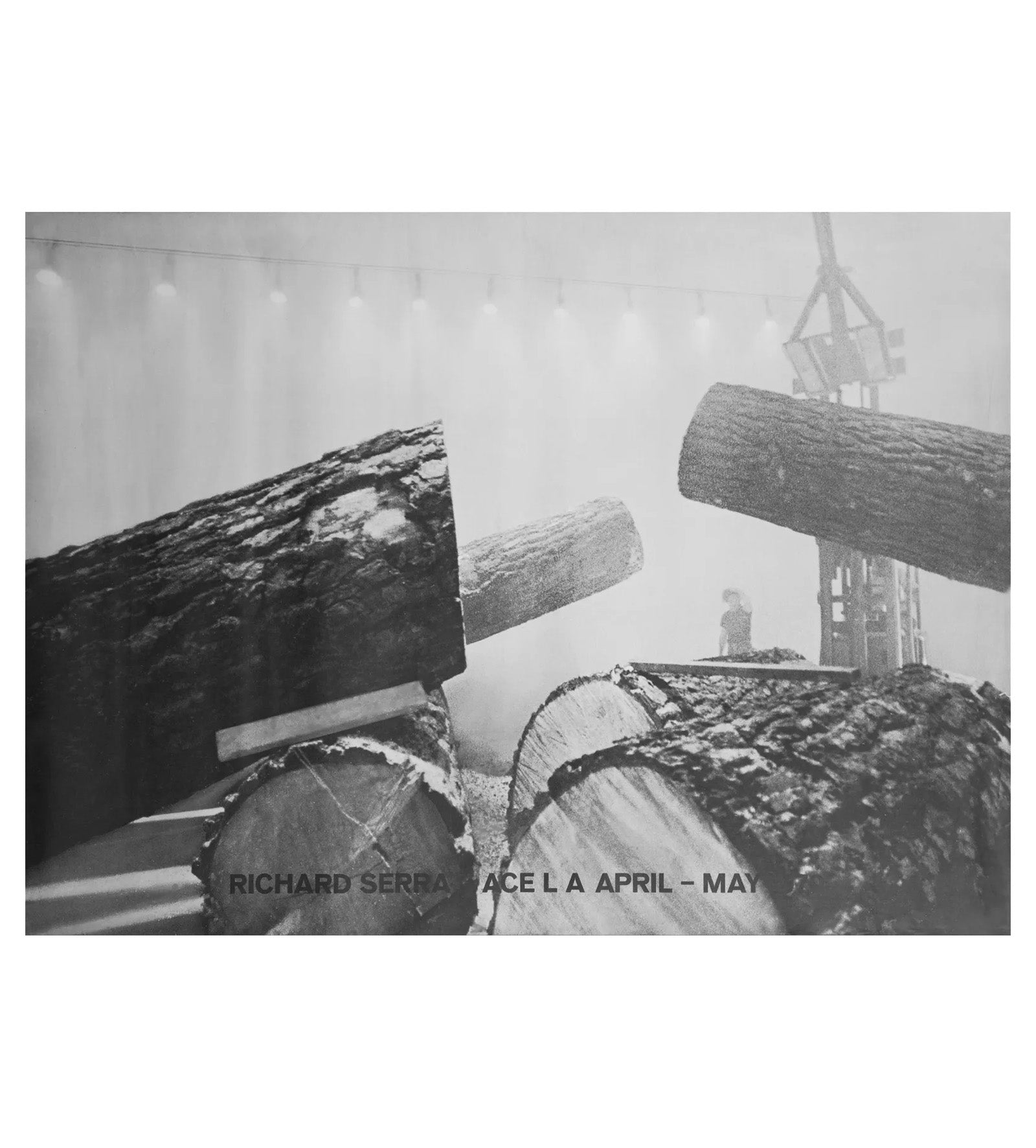 Richard Serra - Ace LA April-May 1970 - Exhibition Poster – Mister