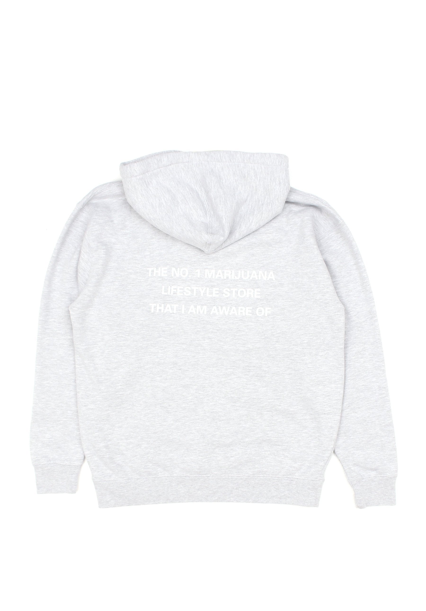 No 1 Hoodie - Heather Grey-Mister Green-Mister Green