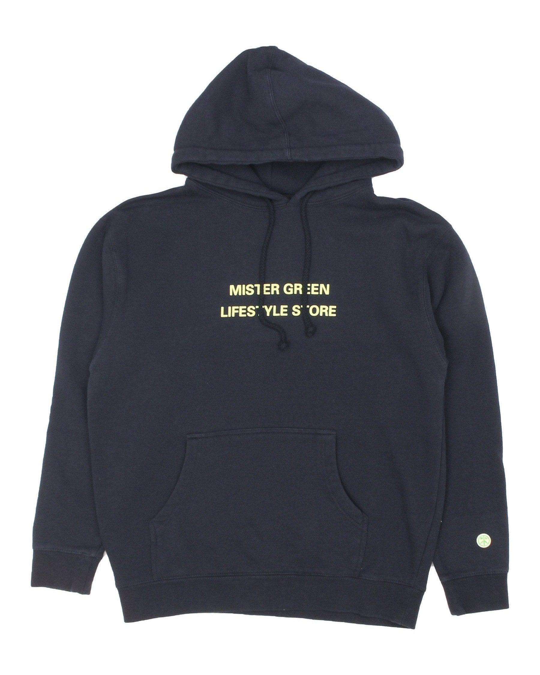 No 1 Hoodie - Navy-Mister Green-Mister Green
