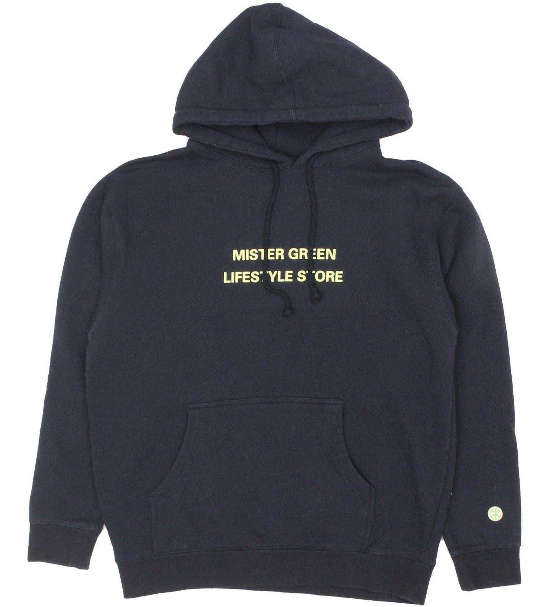No 1 Hoodie - Navy-Mister Green-Mister Green