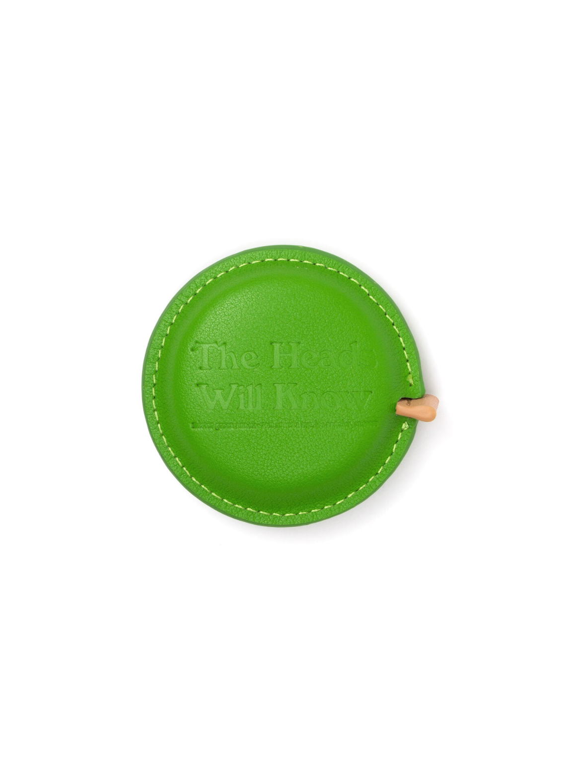 Retractable Leather Tape Measure - Green-Mister Green-Mister Green
