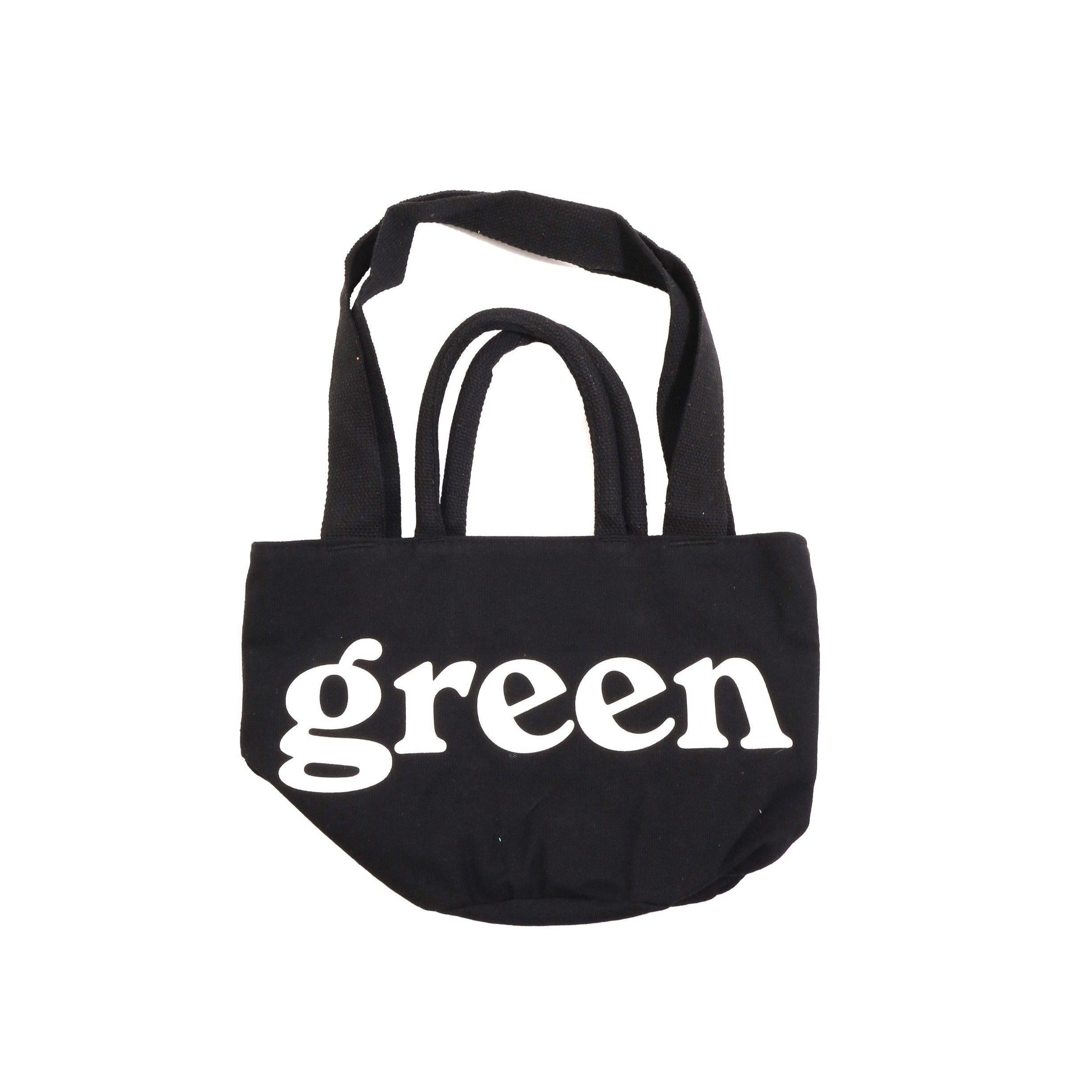 Small Round Tote / Grow Bag - Black-Mister Green-Mister Green