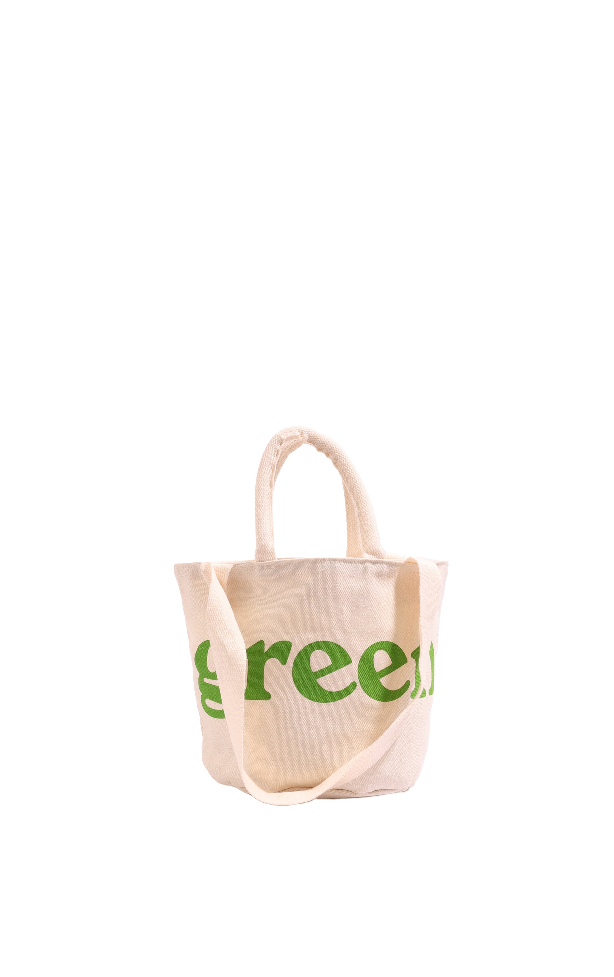 Small Round Tote / Grow Bag - Natural-Mister Green-Mister Green