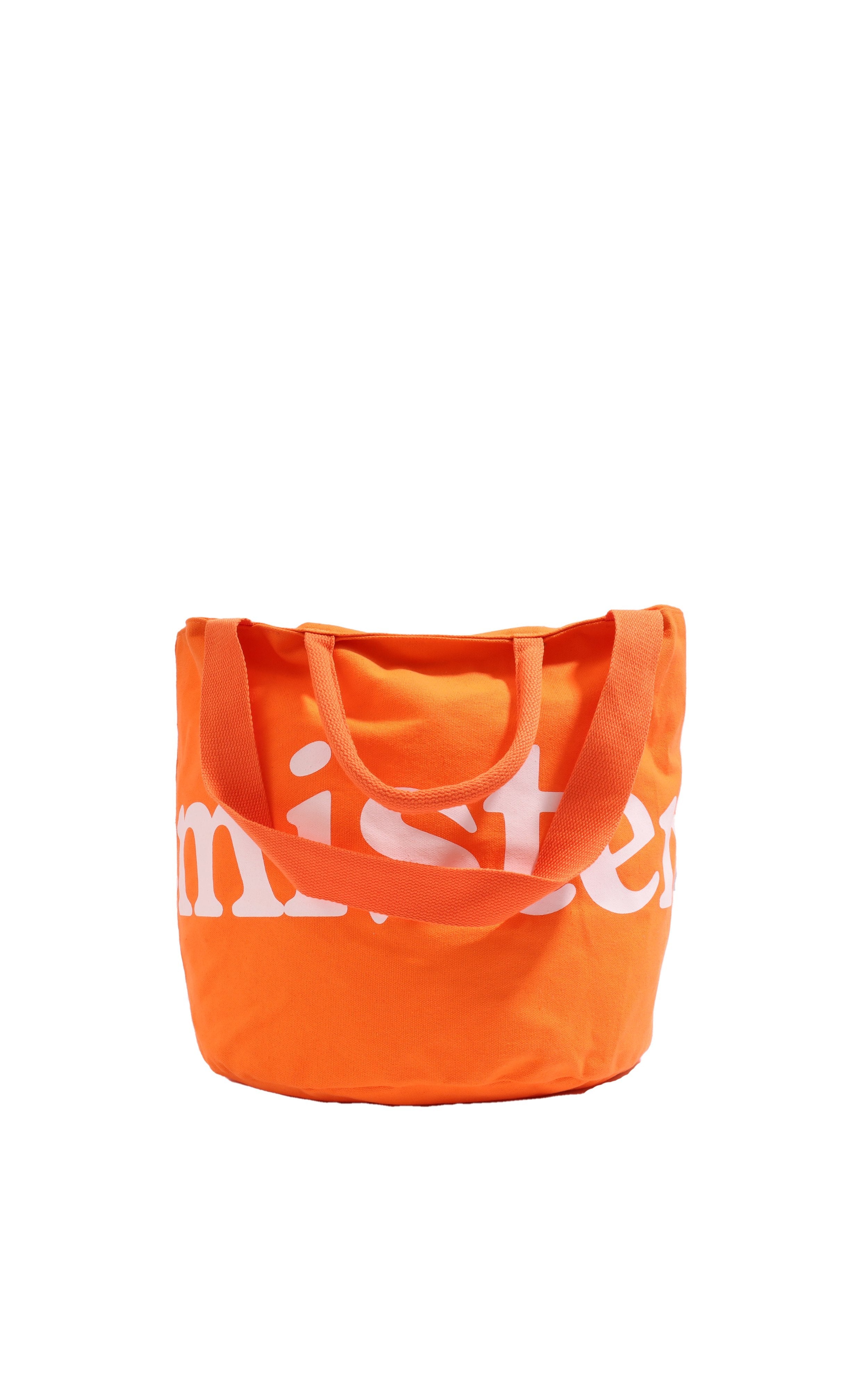Small Round Tote / Grow Bag - Orange-Mister Green-Mister Green