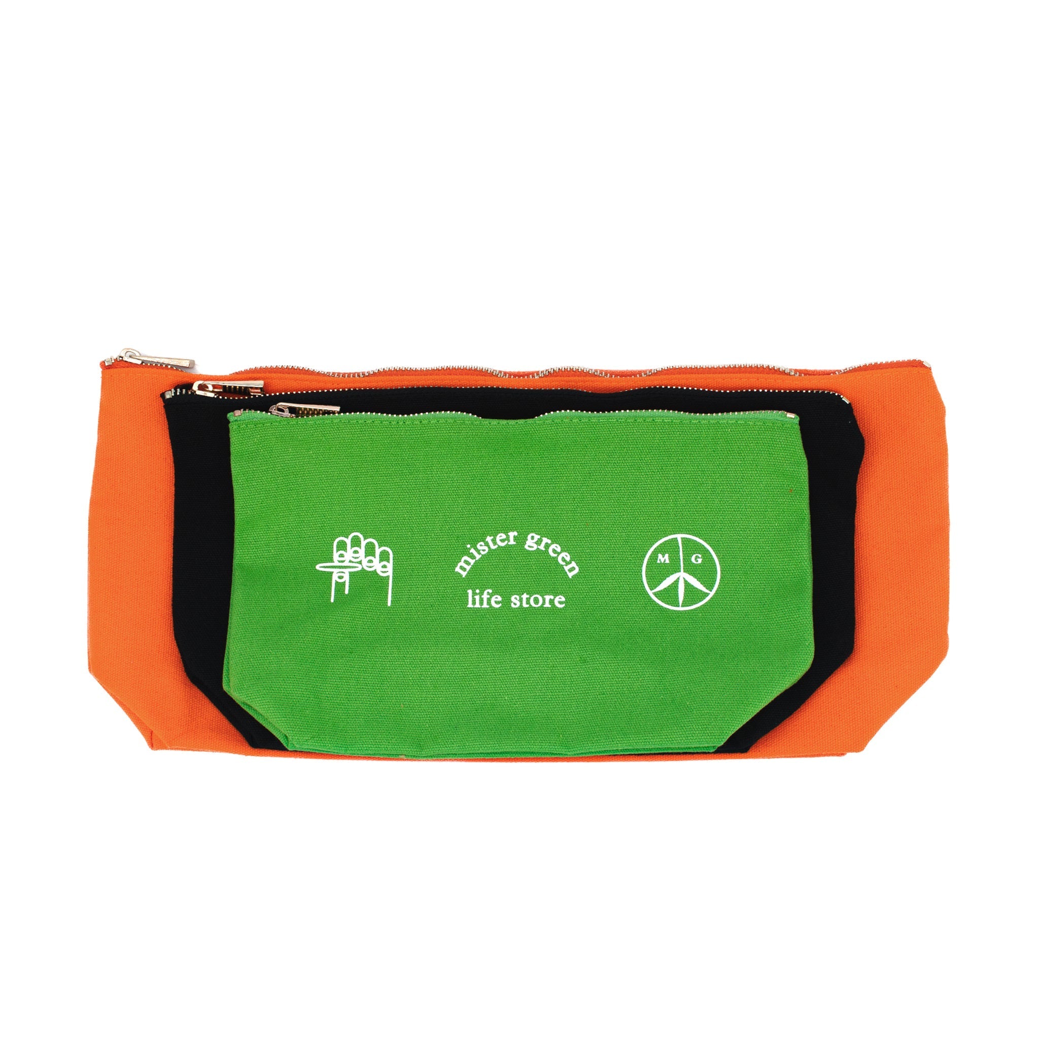Trifecta Large Tool Bag - Orange-Mister Green-Mister Green