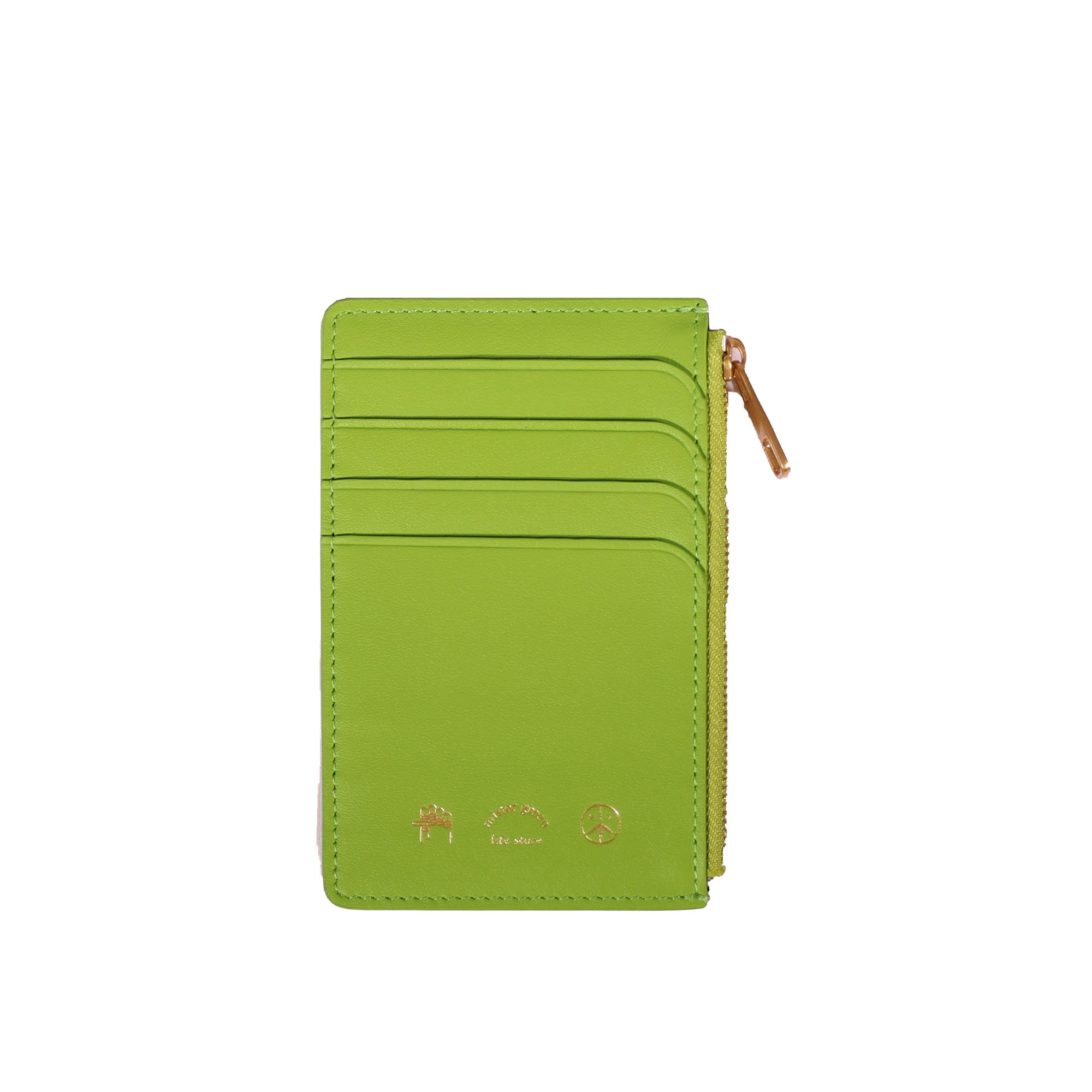 Zipper Card Case - Green-Mister Green-Mister Green