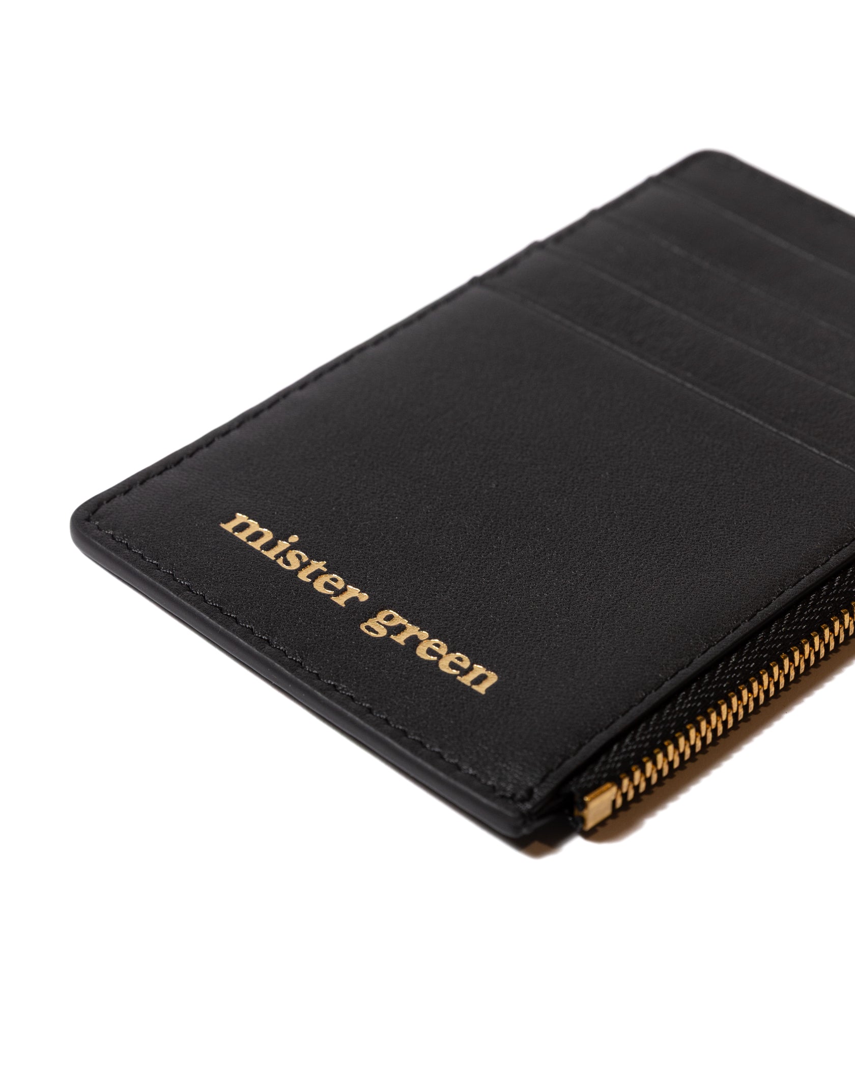 Wordmark Zipper Card Case