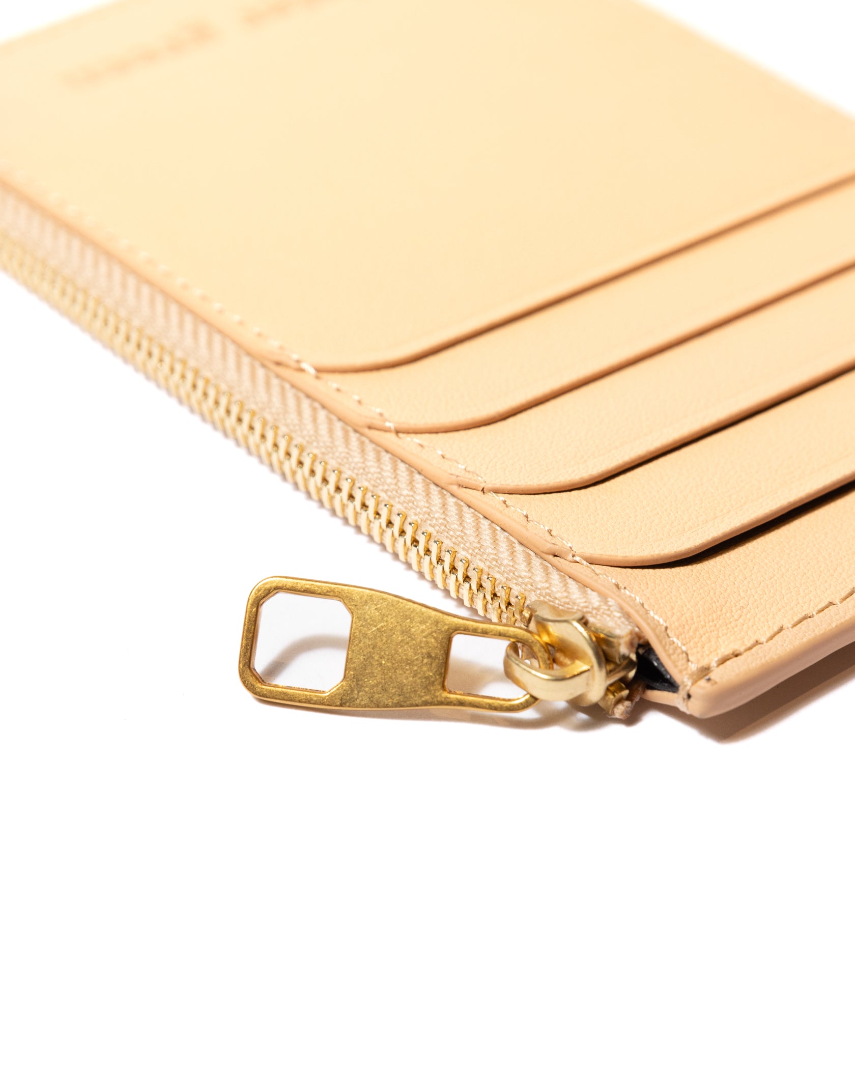 Wordmark Zipper Card Case