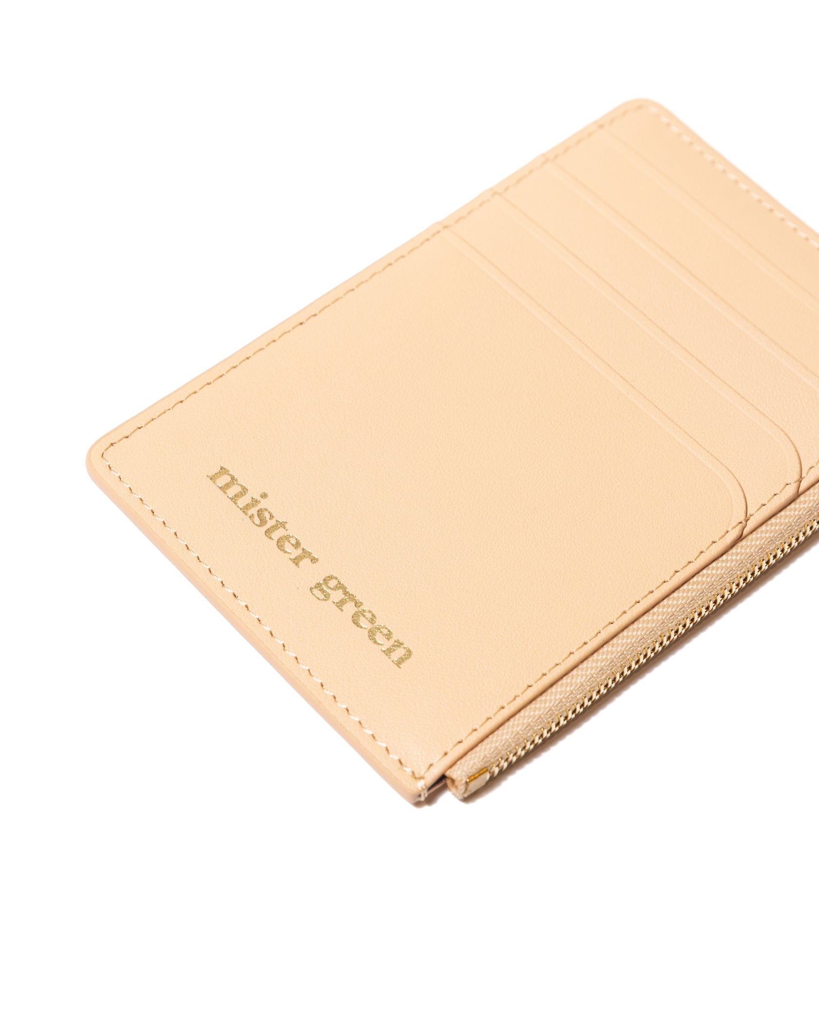Wordmark Zipper Card Case