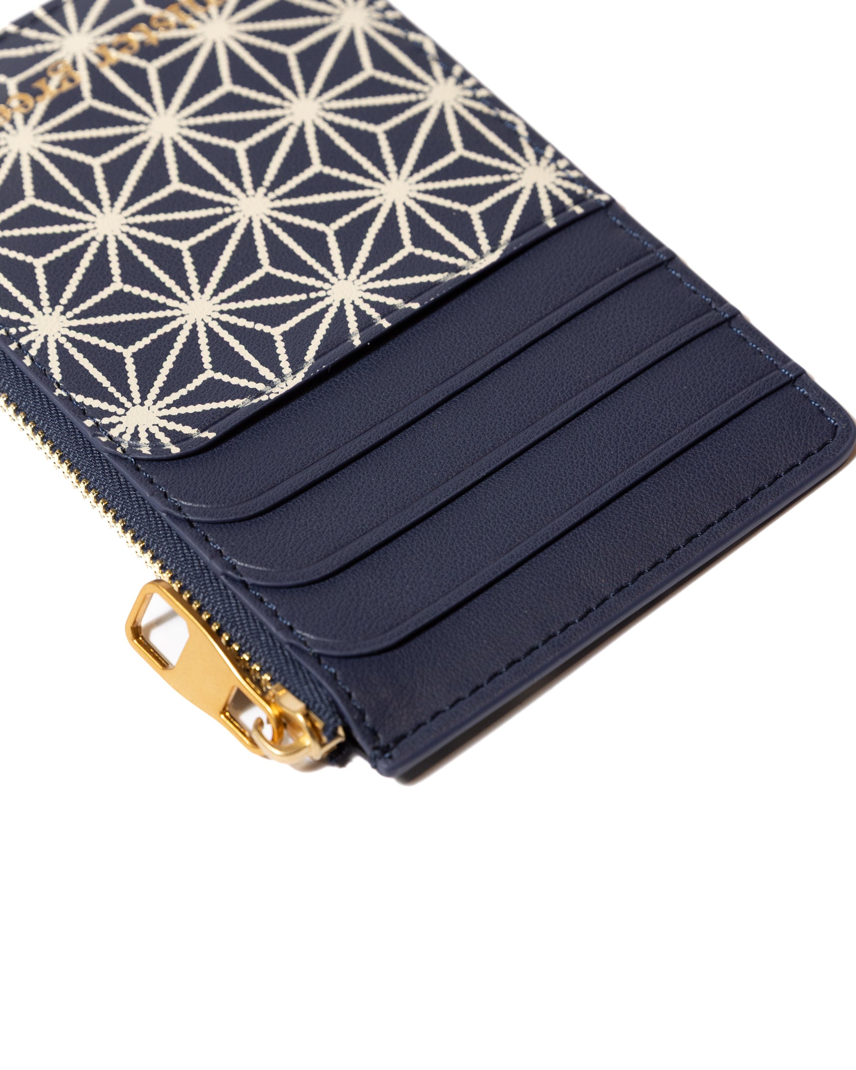 Wordmark Zipper Card Case