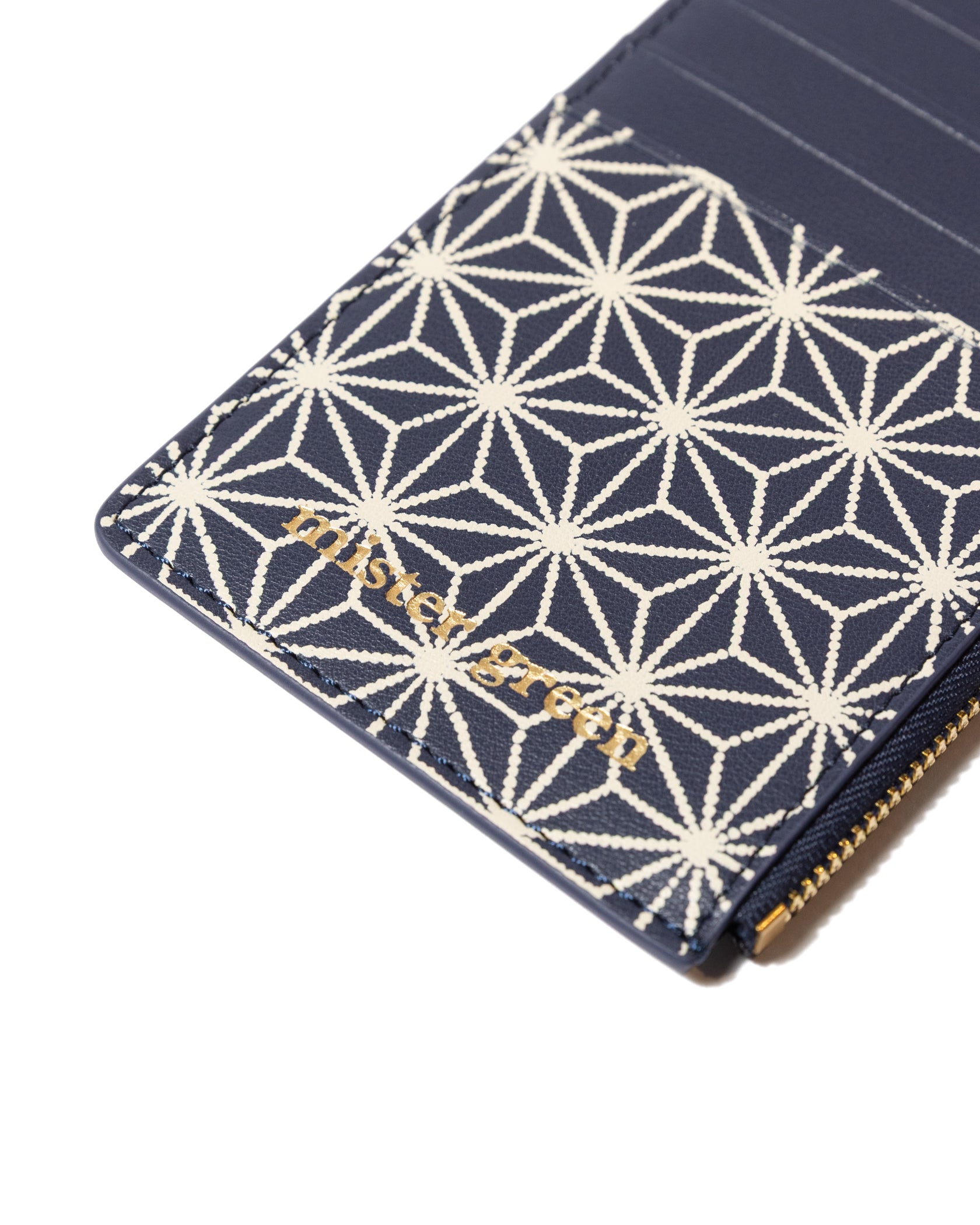 Wordmark Zipper Card Case