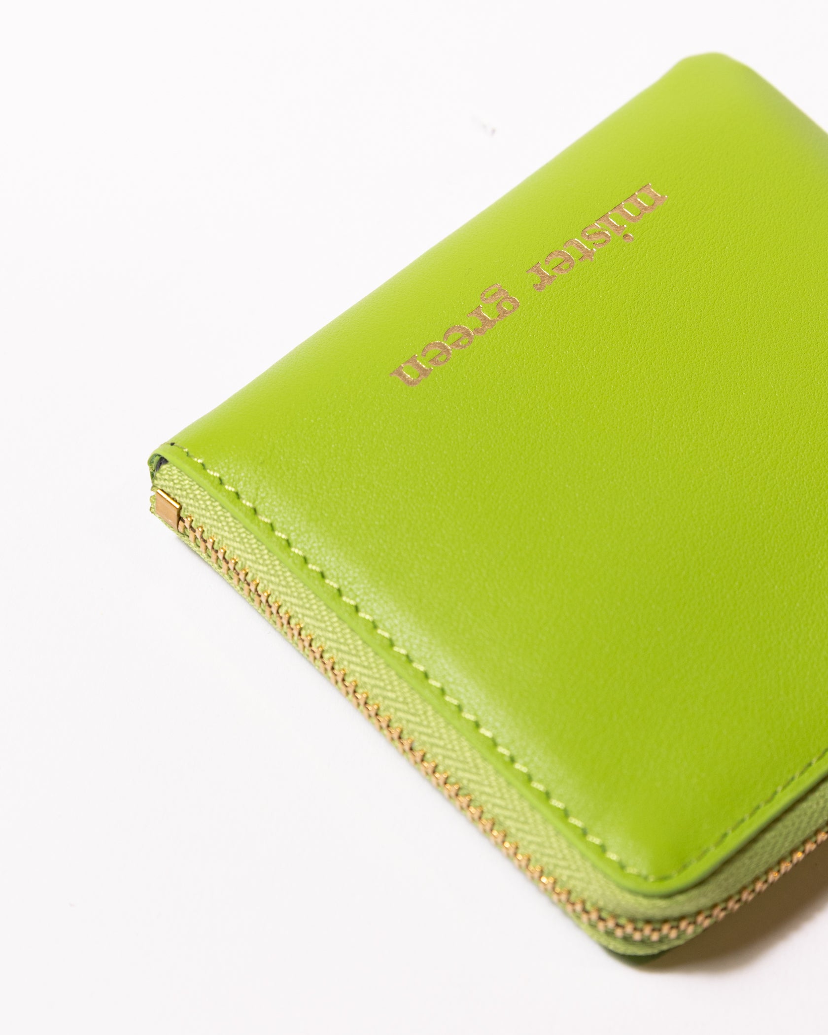 Wordmark Zipper Wallet