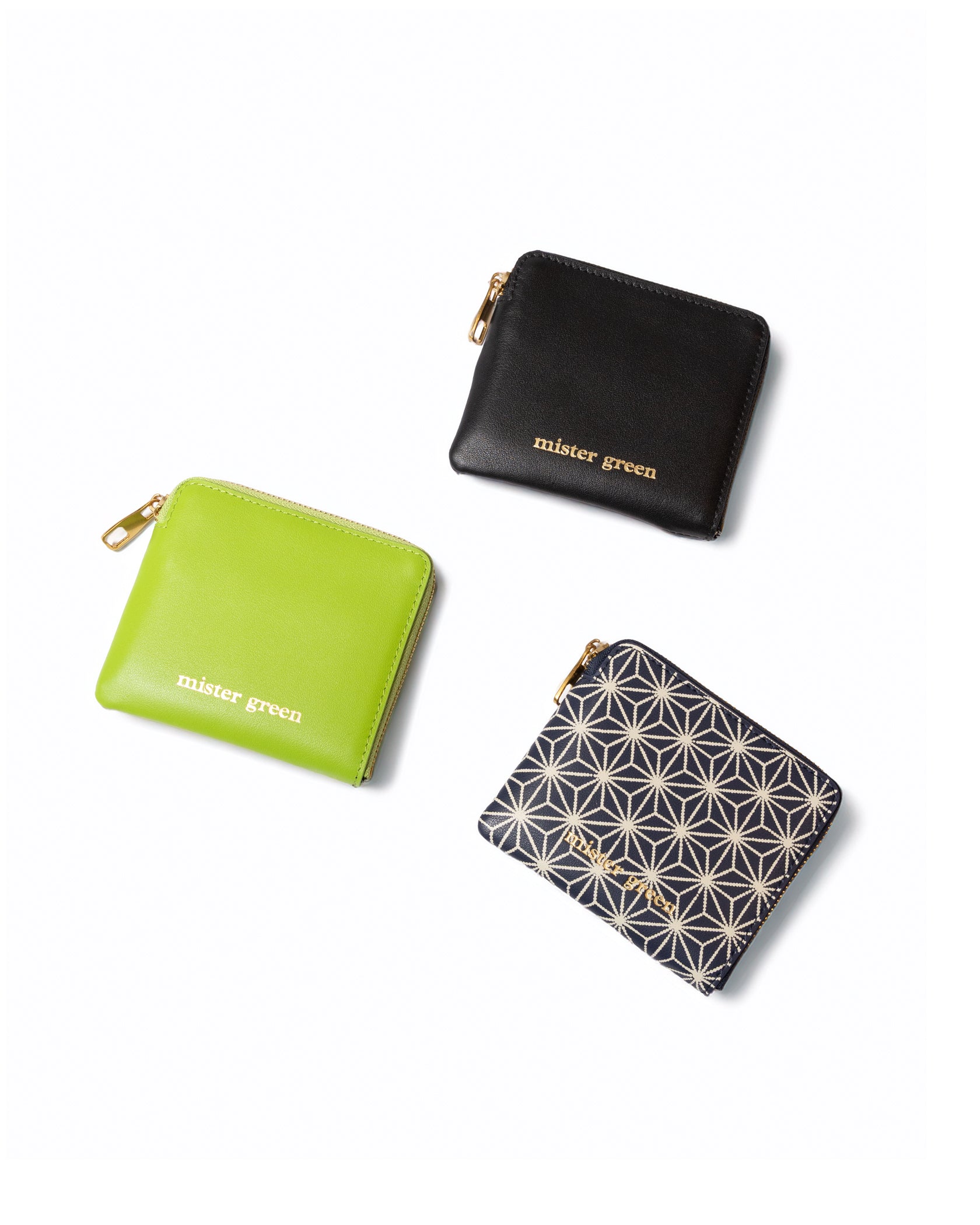 Wordmark Zipper Wallet