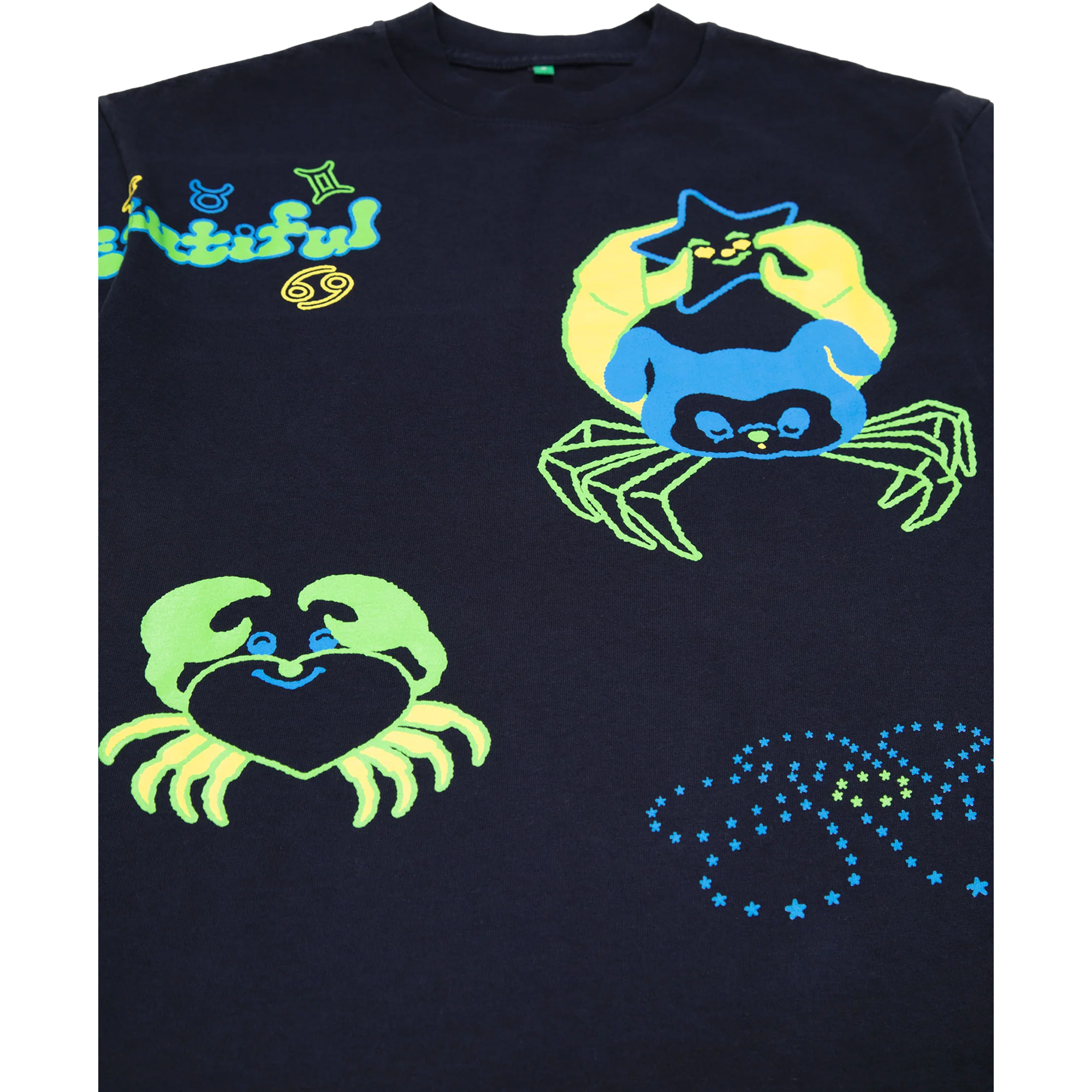 Zodiac Cancer T-Shirt - Navy
