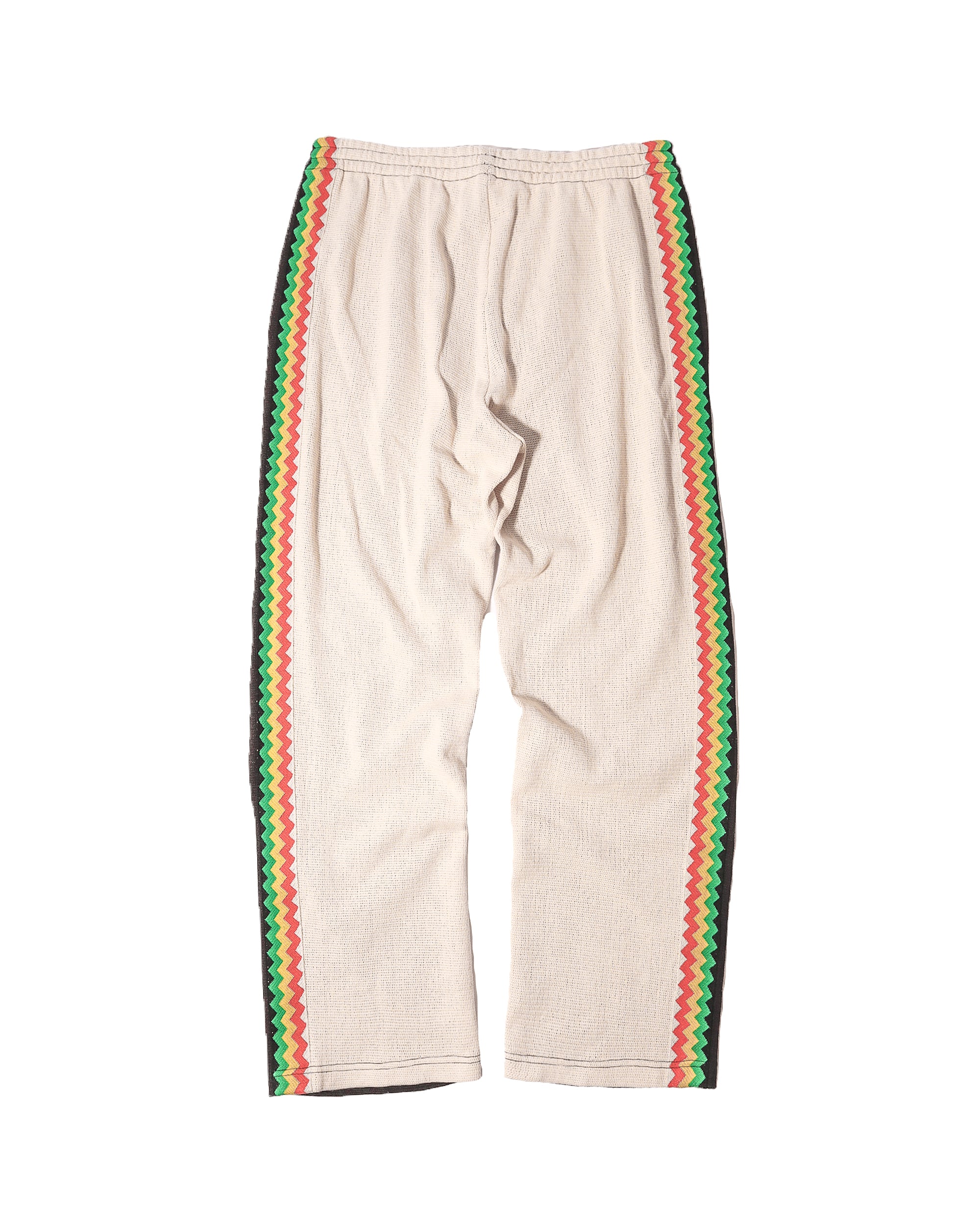 Mister Green™ Crochet Track Pants: Cotton Crochet Knit with LA
