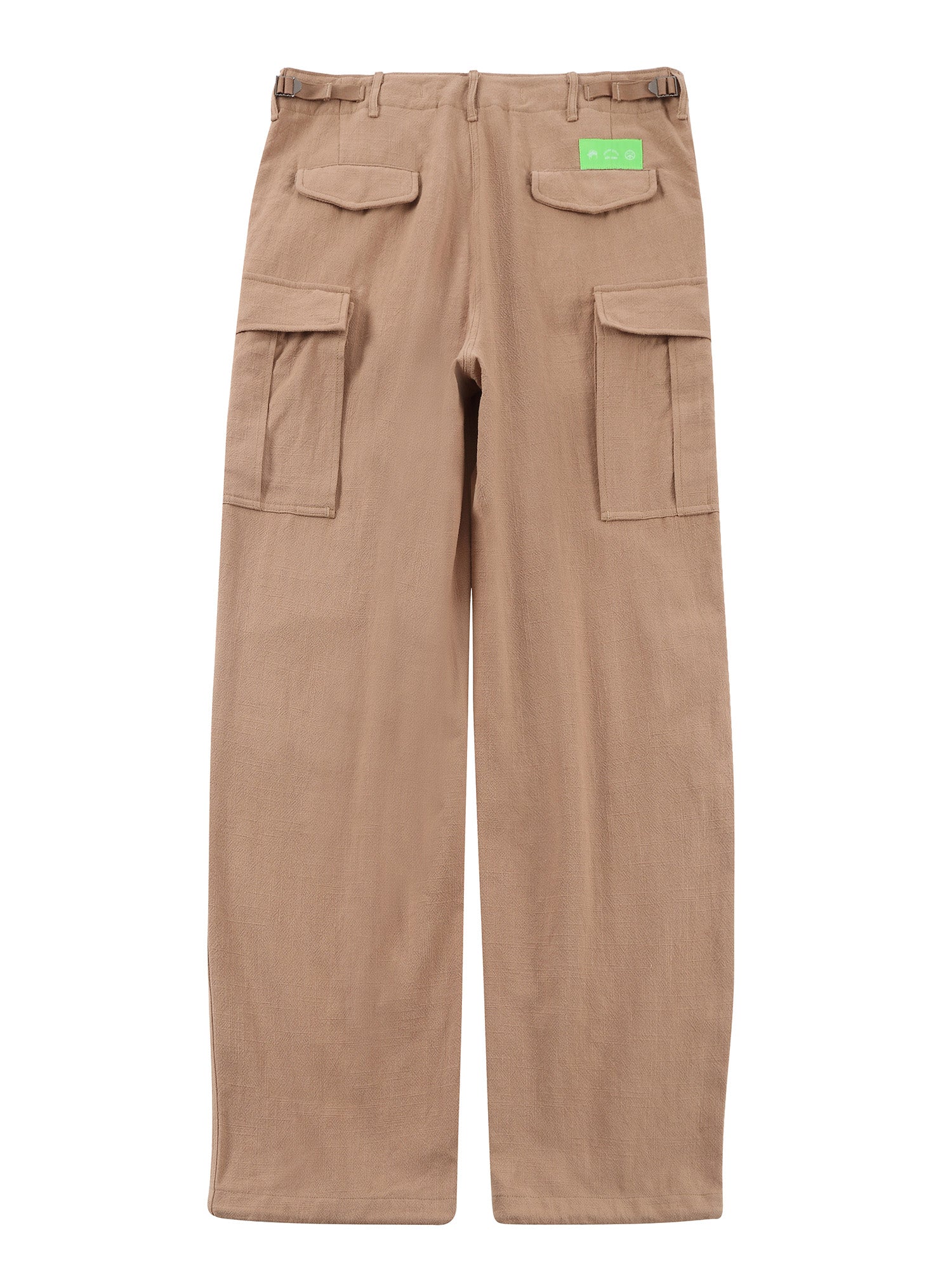 Mister Green™ Cargo Pant: 6-Pocket Hemp Cargo Pant with Pleated