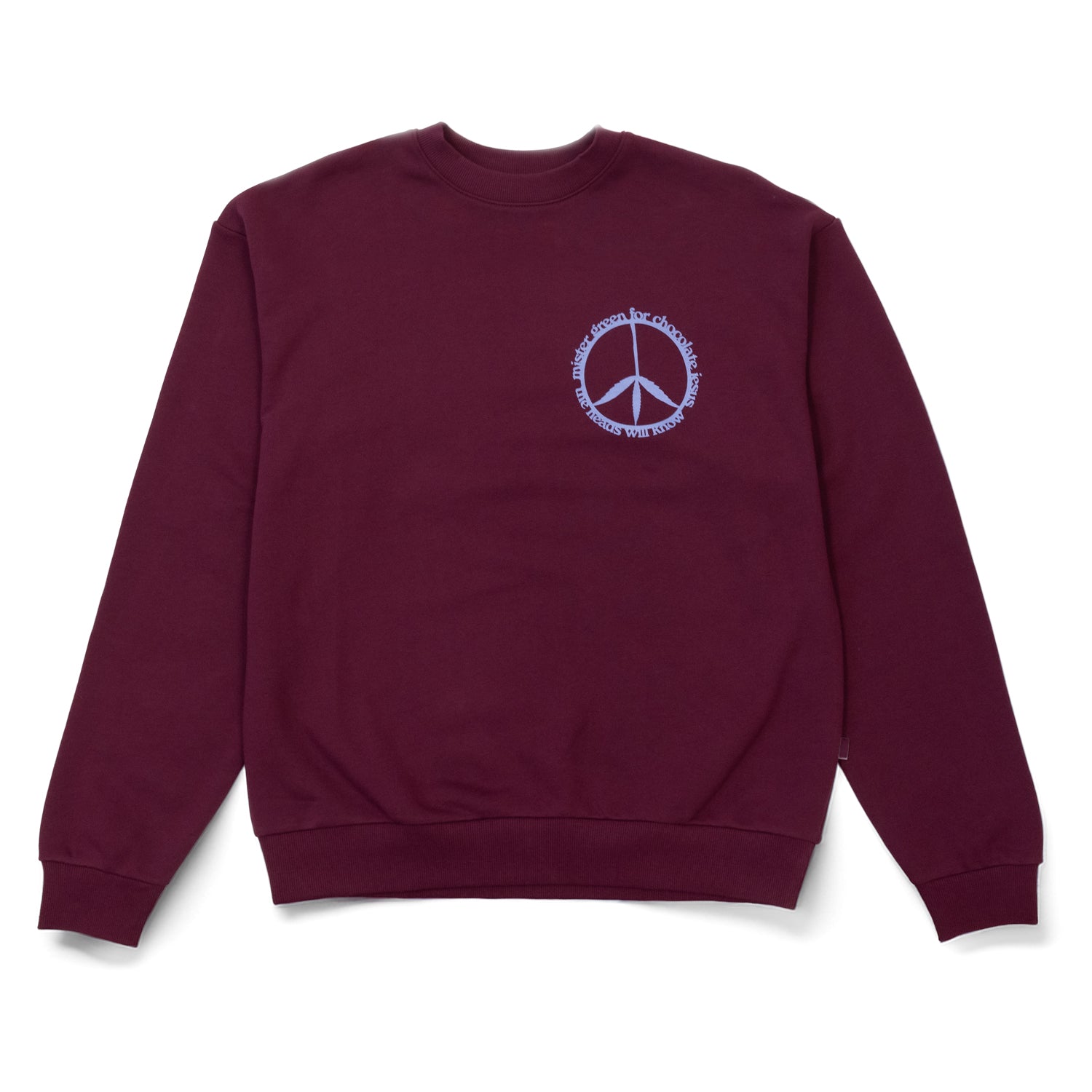 Heads Will Know Crewneck - Chocolate Jesus x Mister Green