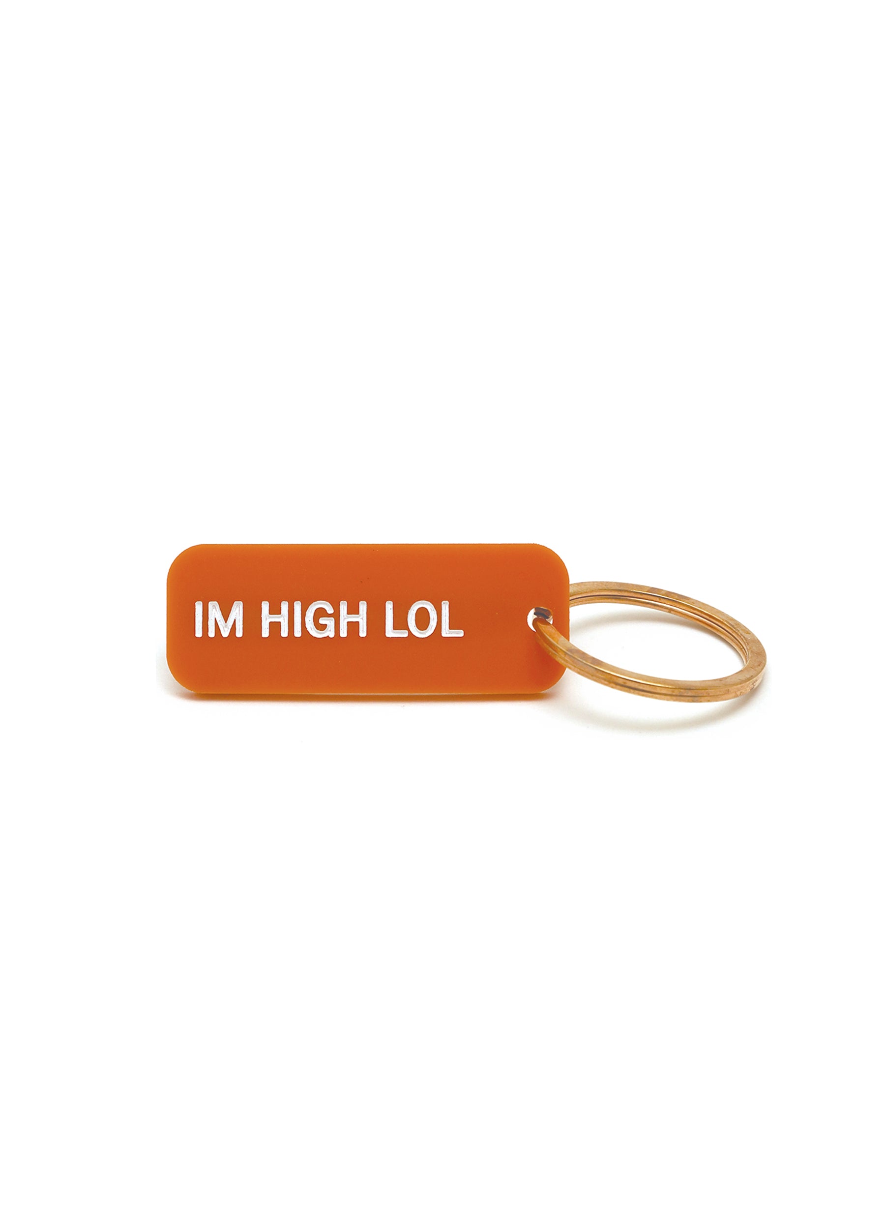 Mister Green™ Classic Key Tag: Engraved Acrylic Key Tag with Split