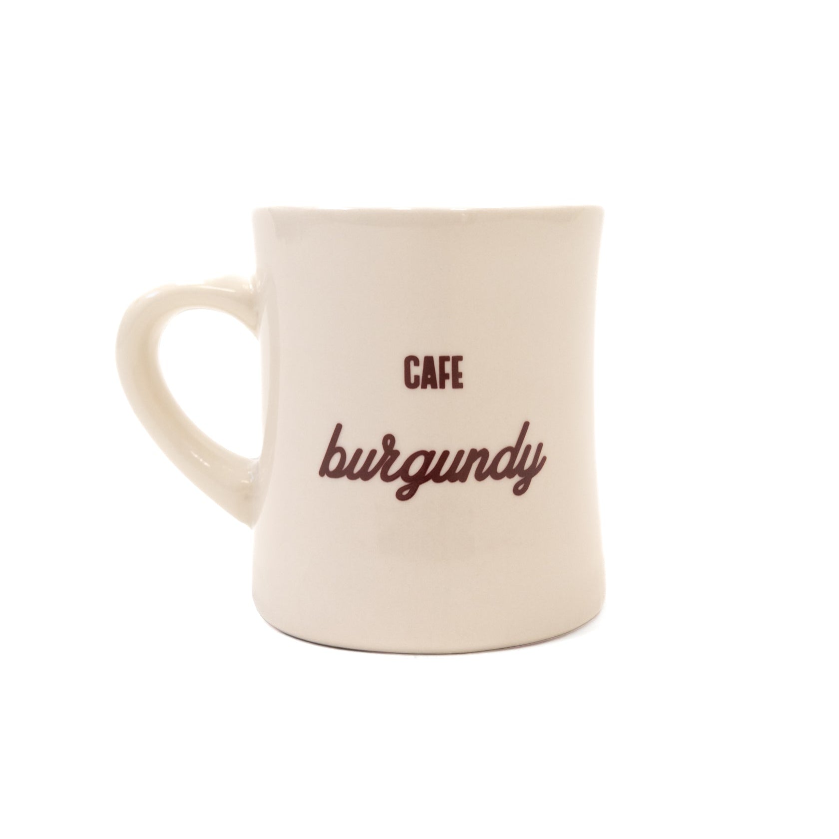 Cafe Burgundy Mug