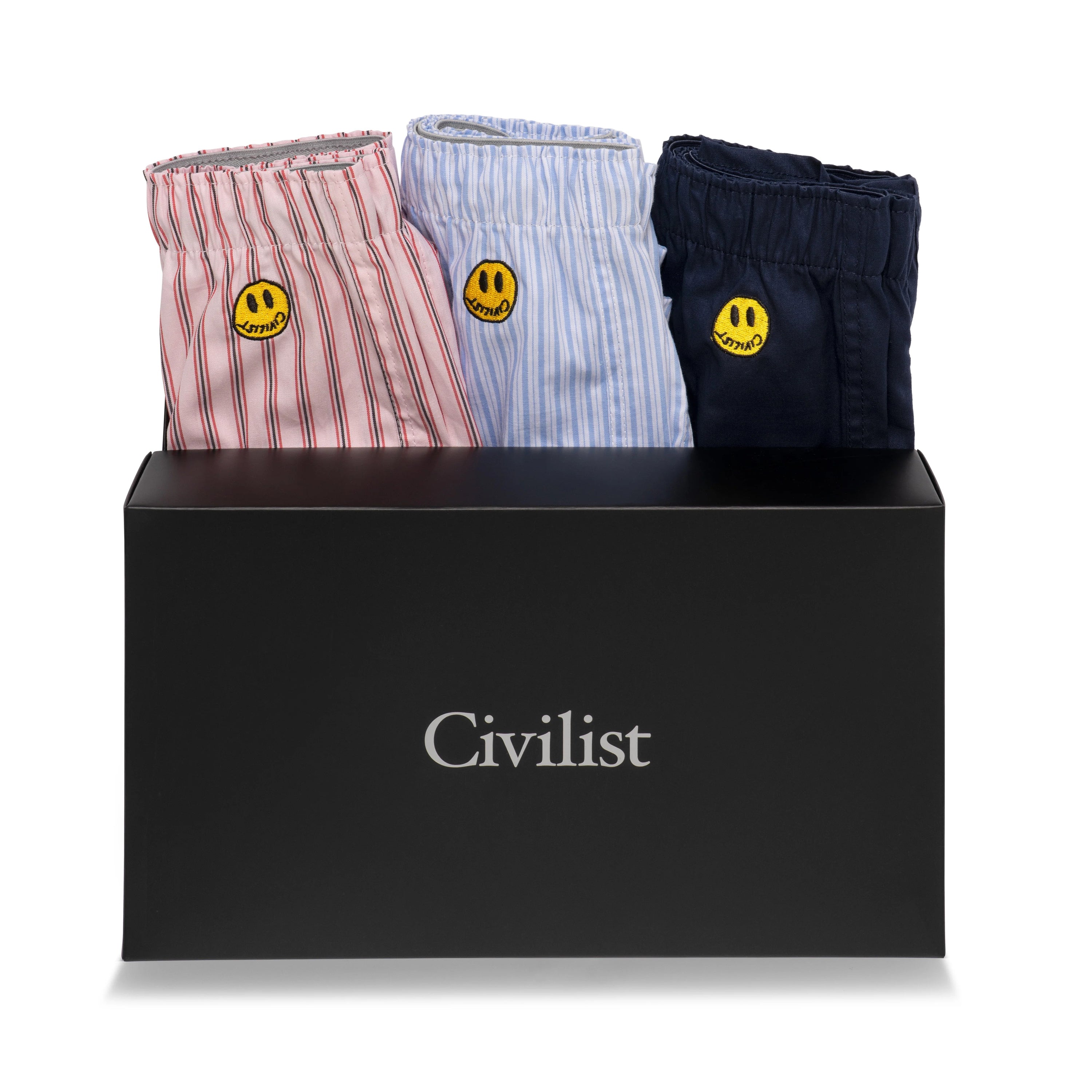 Civilist Boxershorts - 3-Pack - Multi