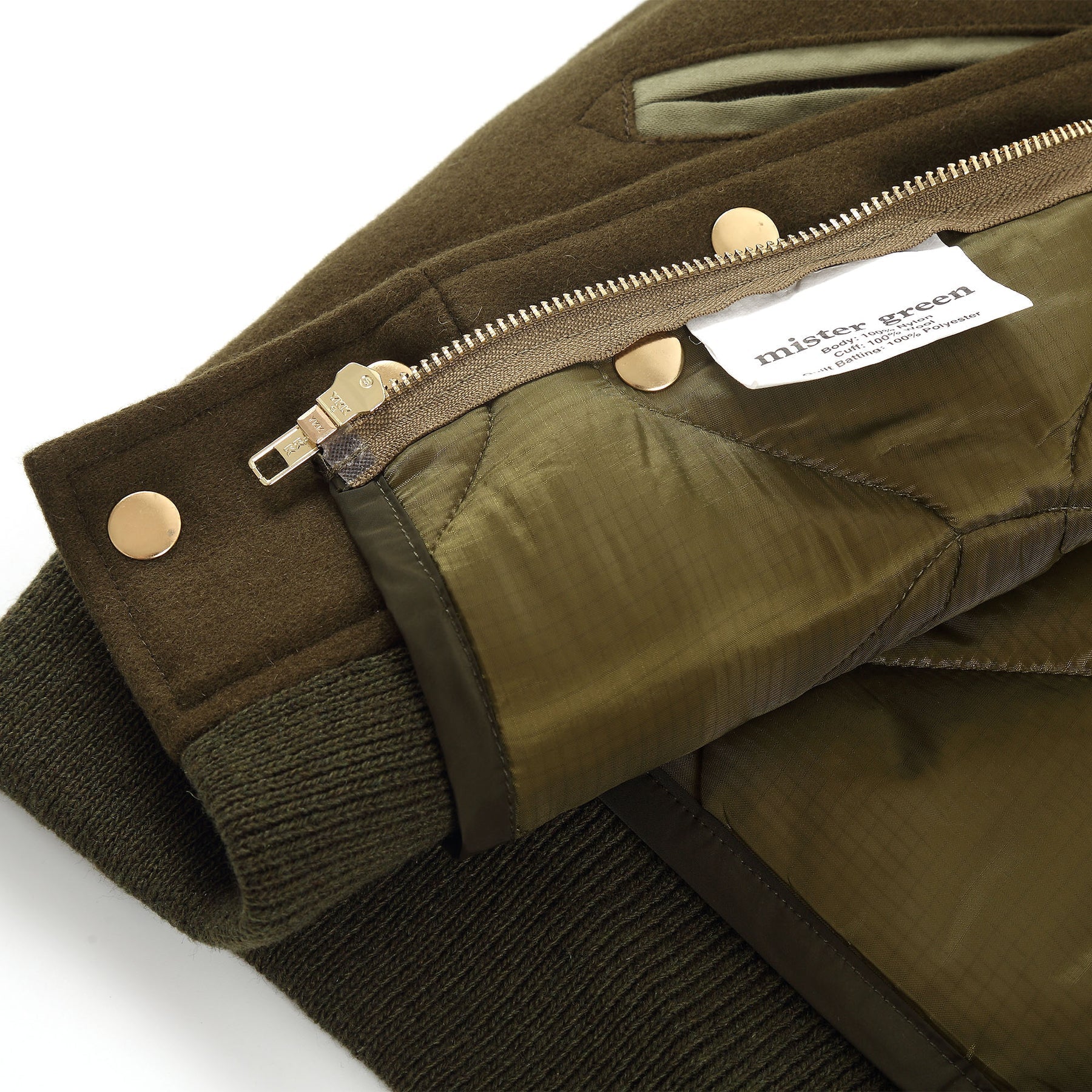 M-65 Varsity Jacket - Earth/Olive – Mister Green