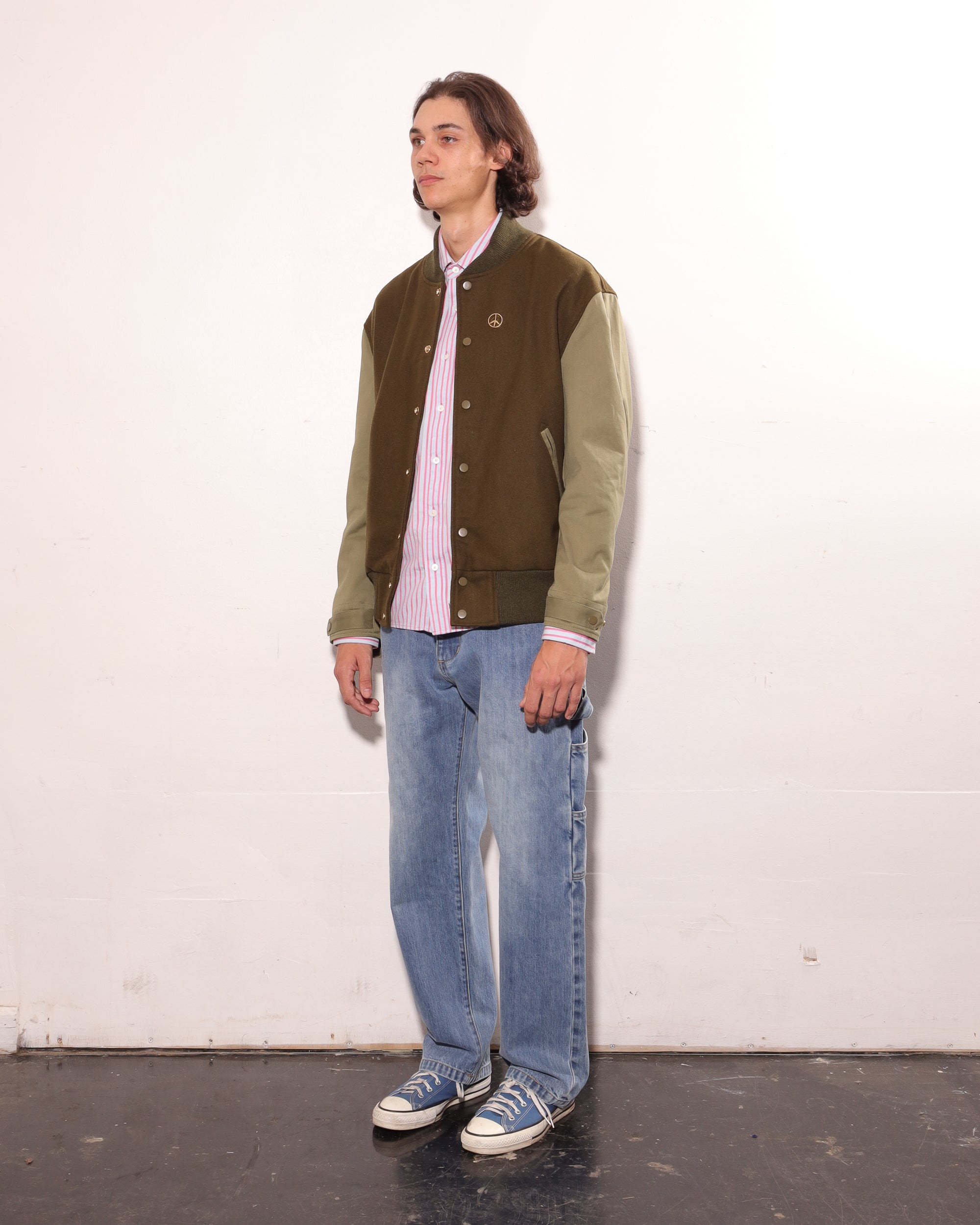 M-65 Varsity Jacket - Earth/Olive – Mister Green