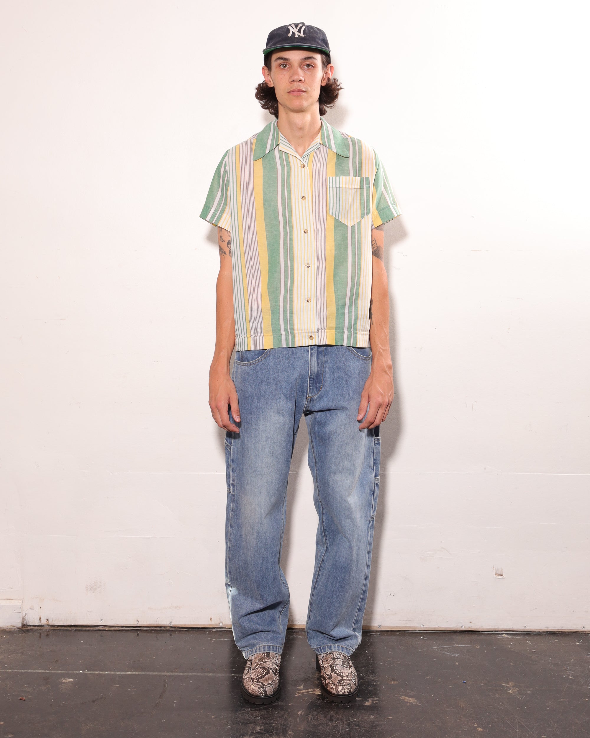 Washed Selvedge Denim Utility Pant – Mister Green