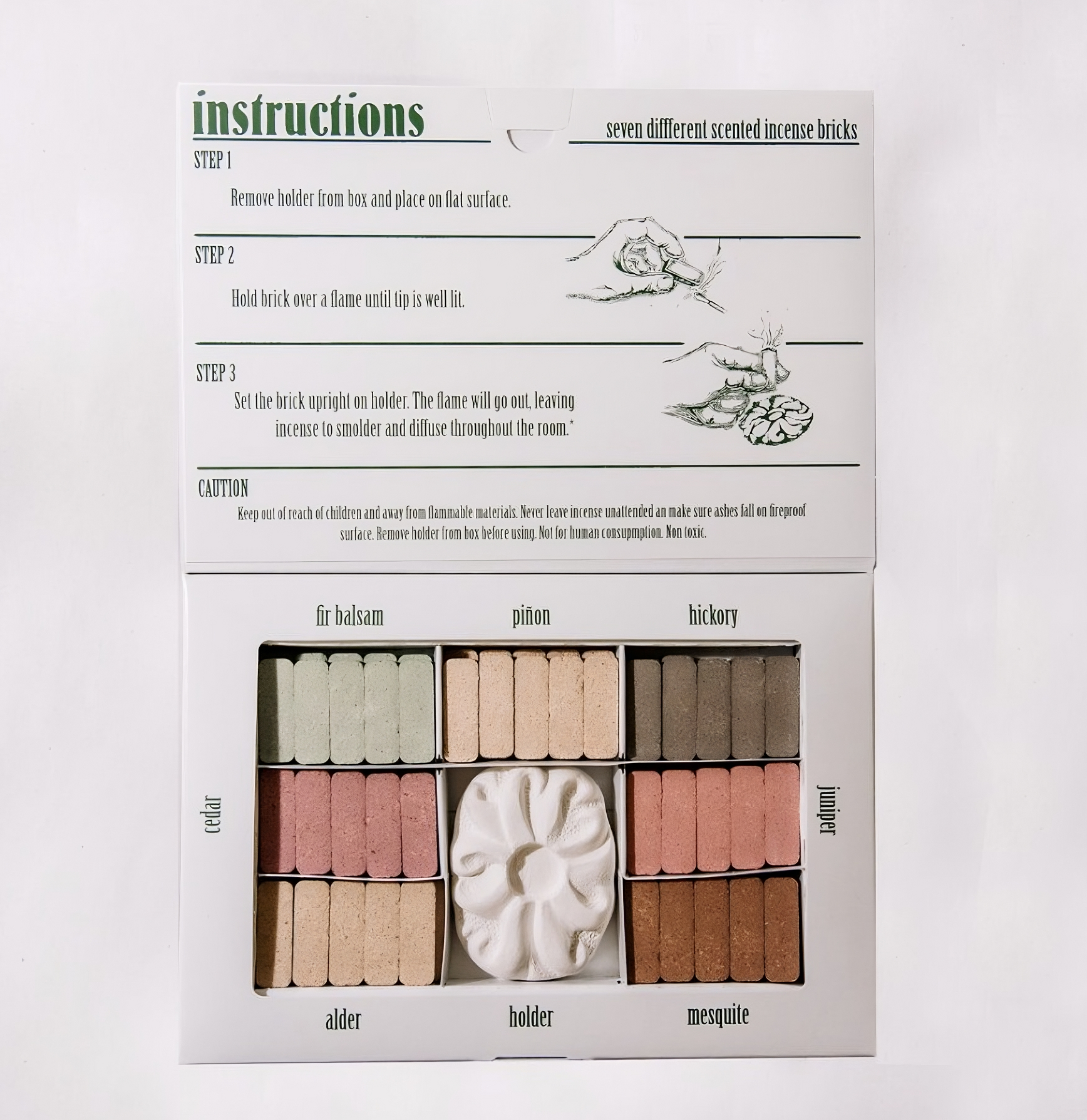 Seven Scent Incense Sampler